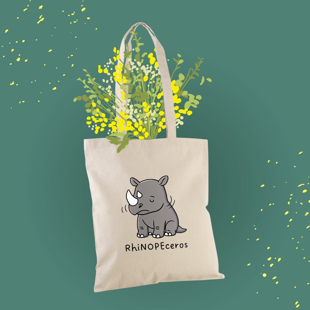 totebag coton rhino