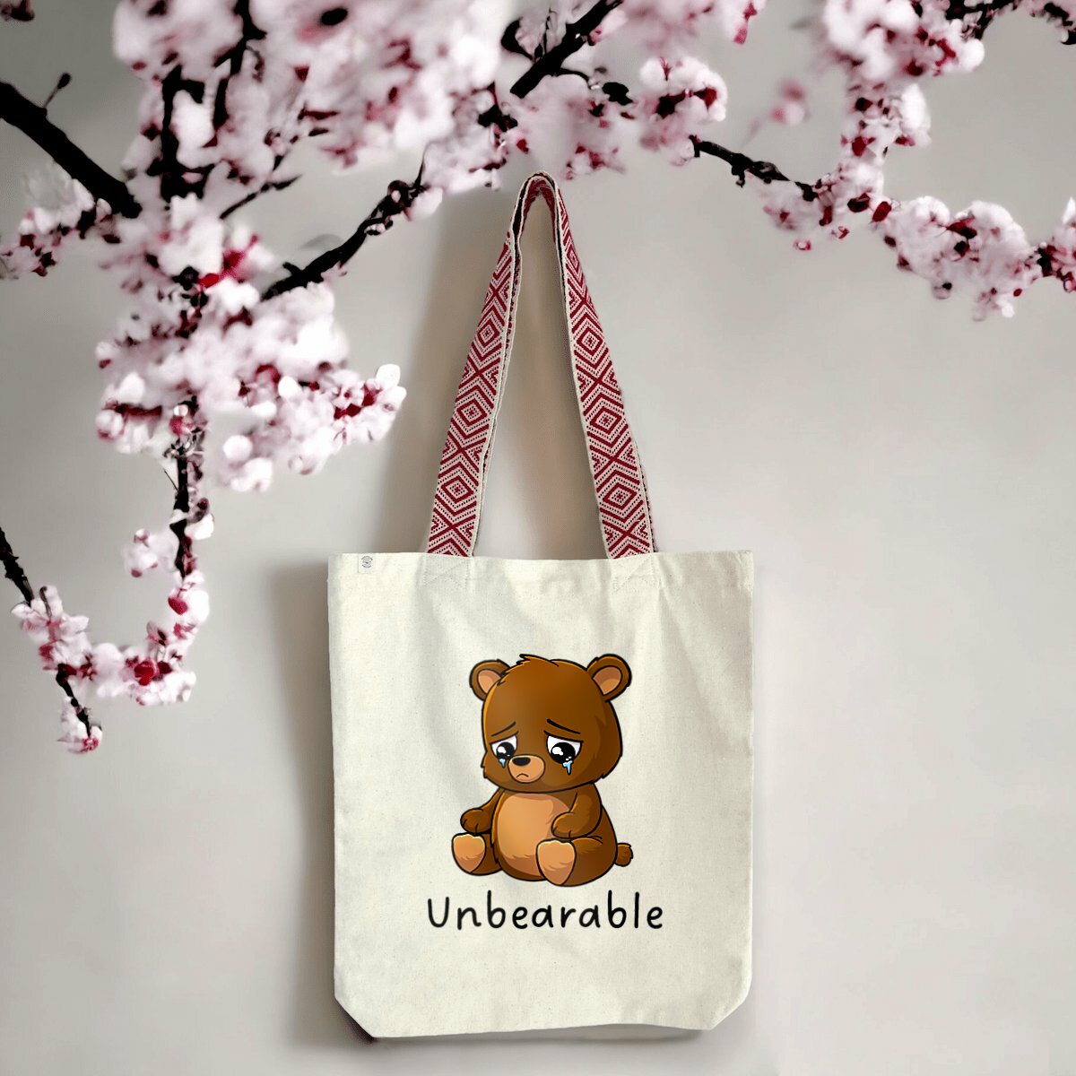 totebag éthnique ours