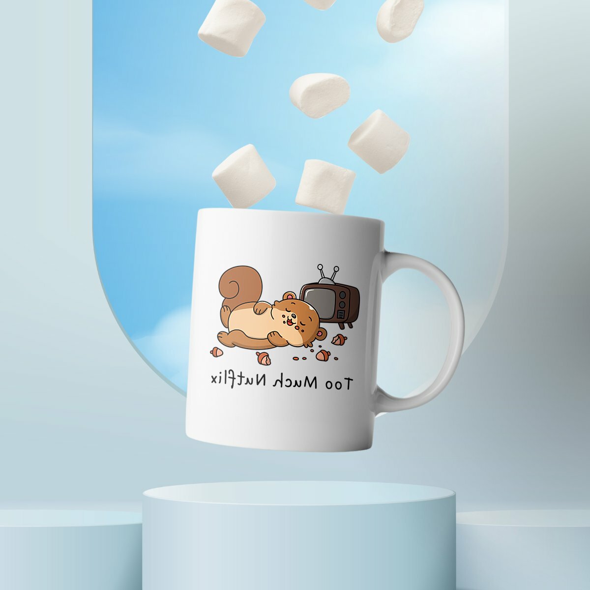 Mug céramique écureuil