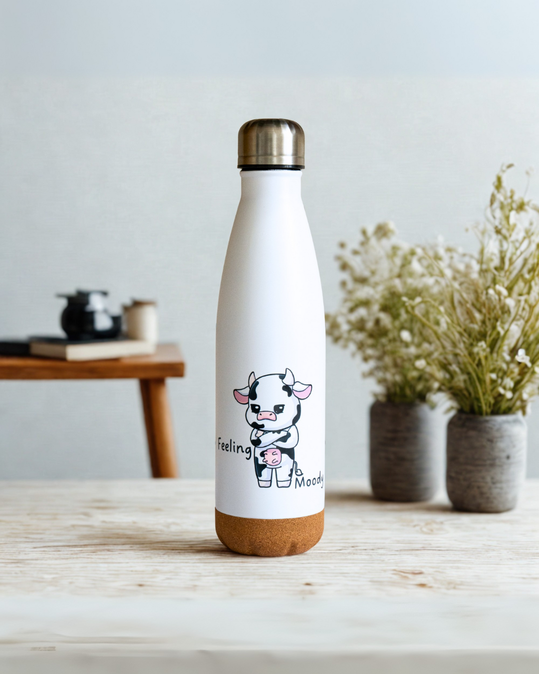 Gourde vache 500 ml base en liège