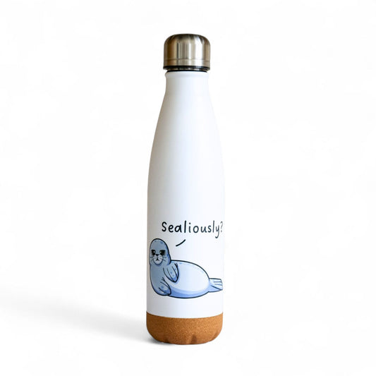 Gourde phoque 500 ml base en liège