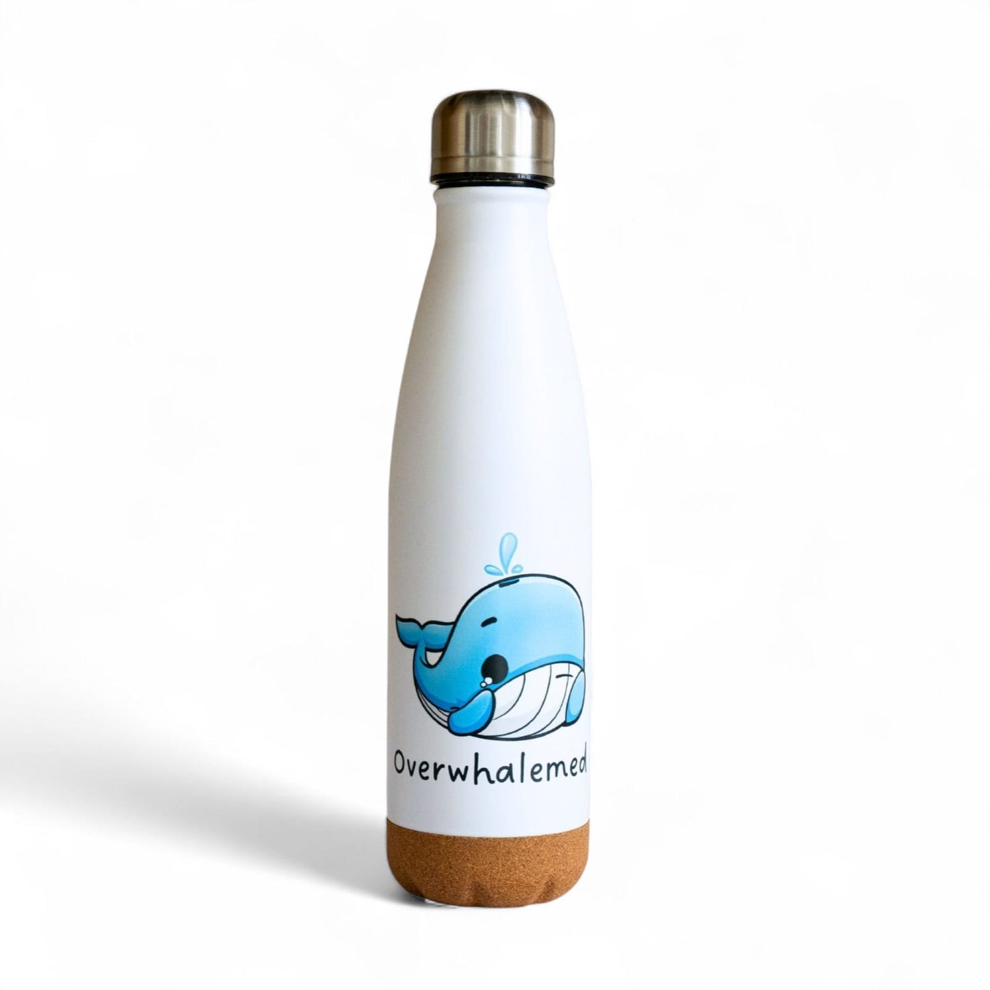 500 ml whale bottle with cork base