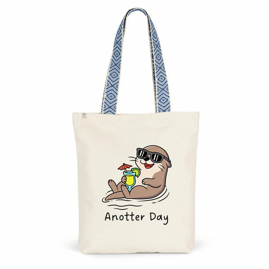 totebag éthnique loutre