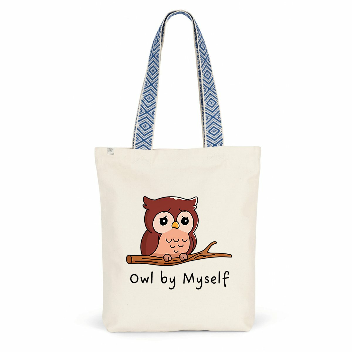 totebag éthnique hibou