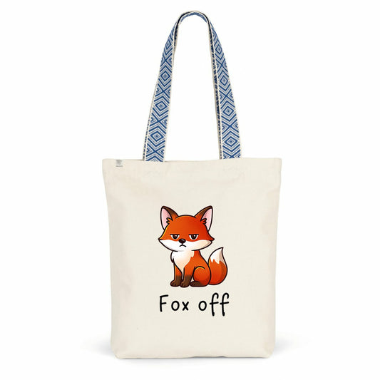 totebag éthnique renard