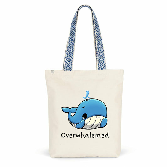 totebag éthnique baleine