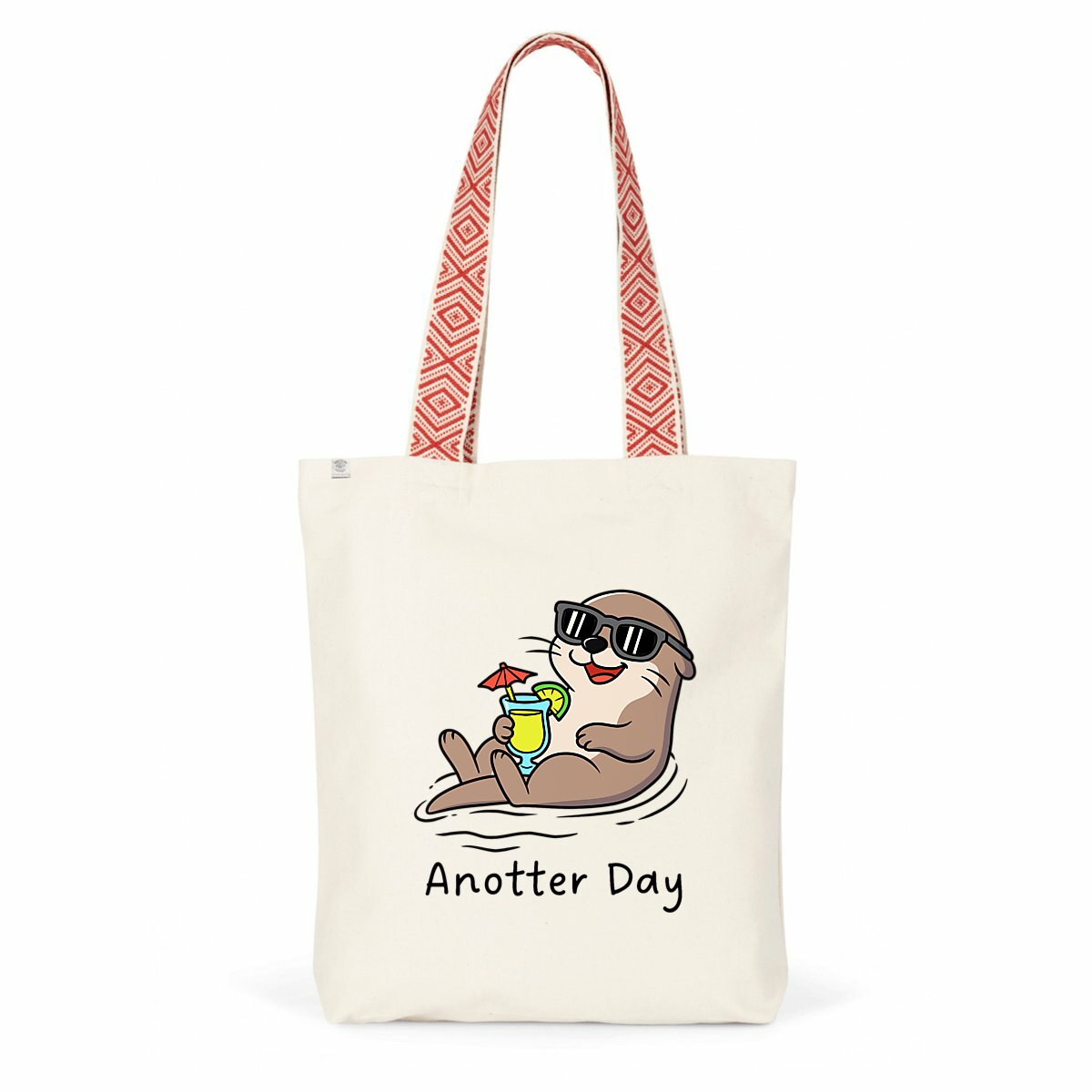 totebag éthnique loutre