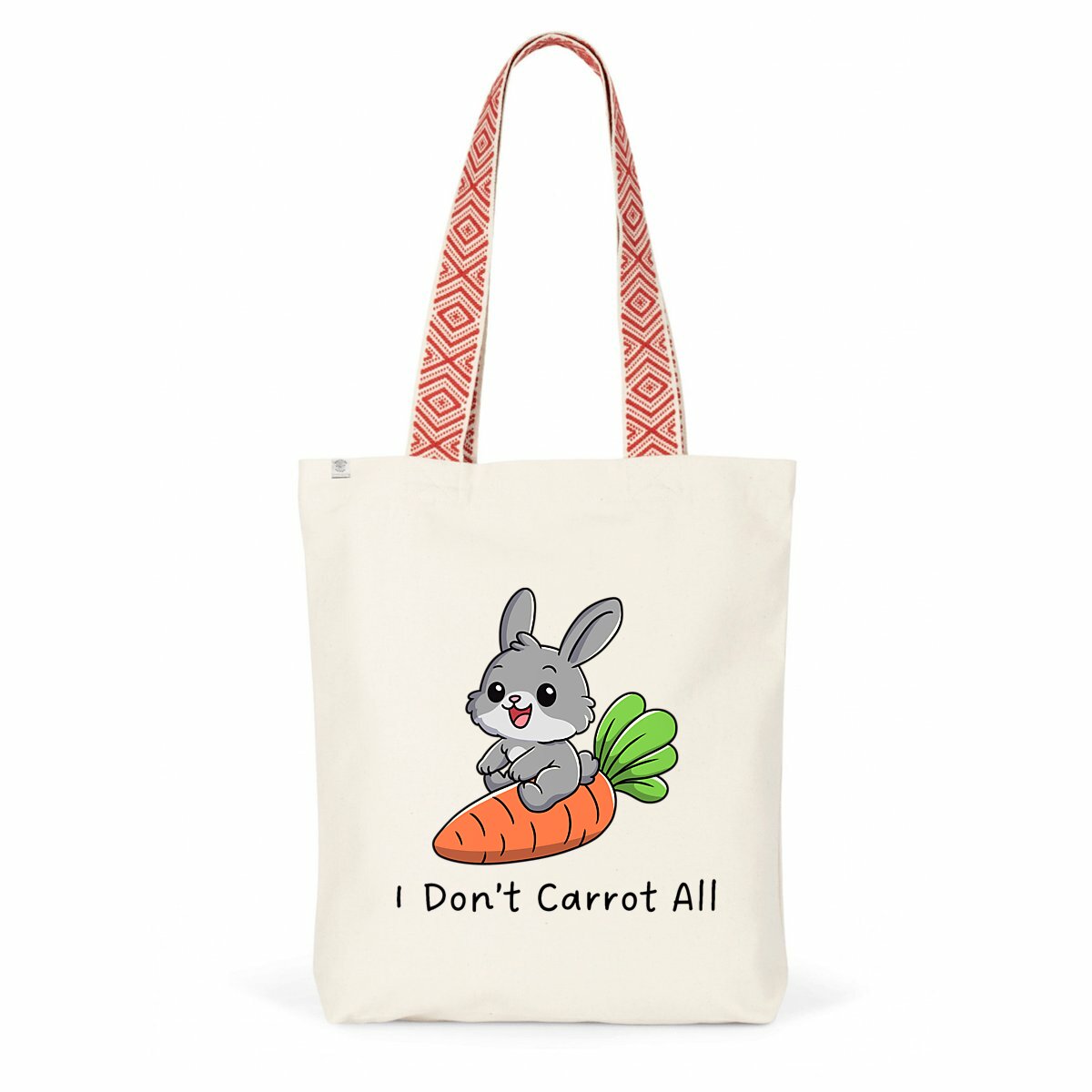 totebag éthnique lapin