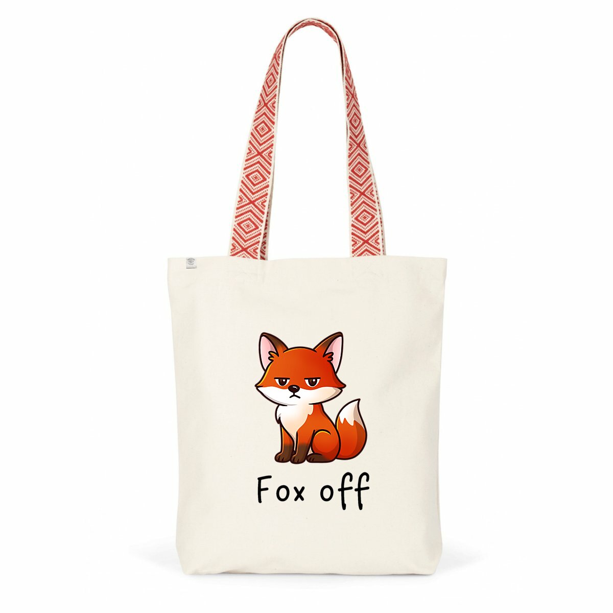 totebag éthnique renard