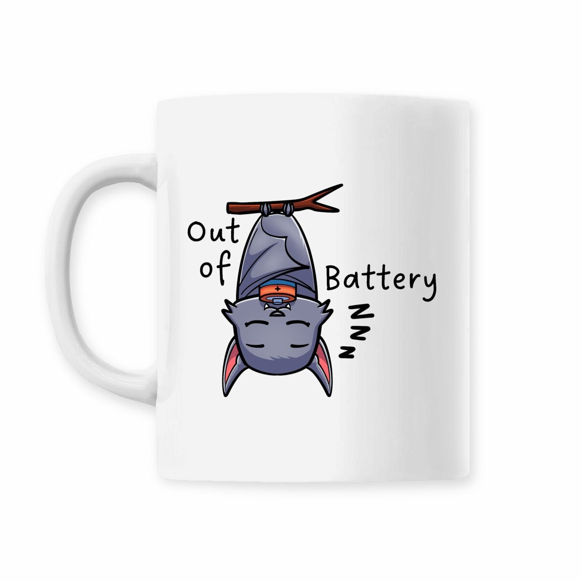 Mug céramique chauve-souris