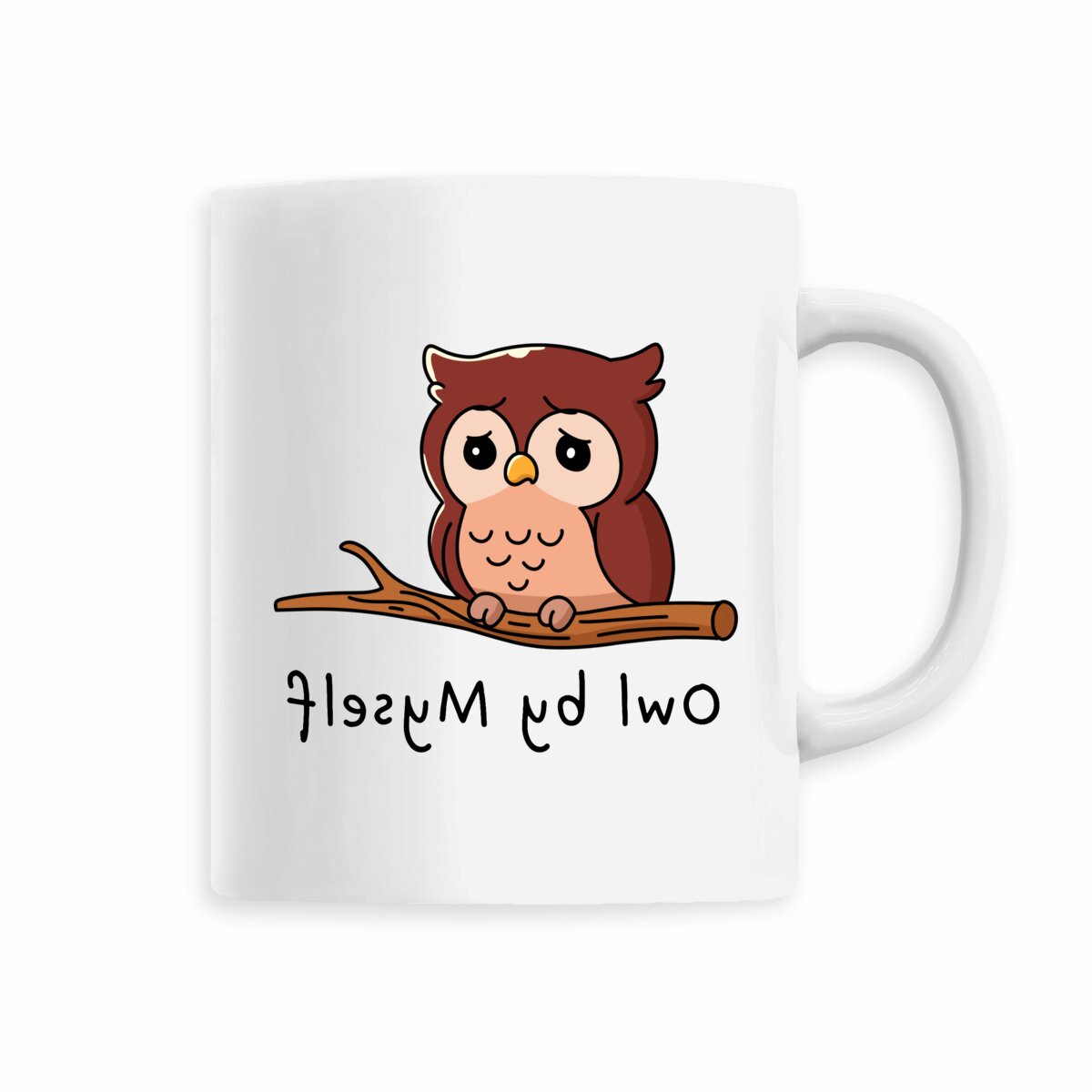 Mug céramique hibou