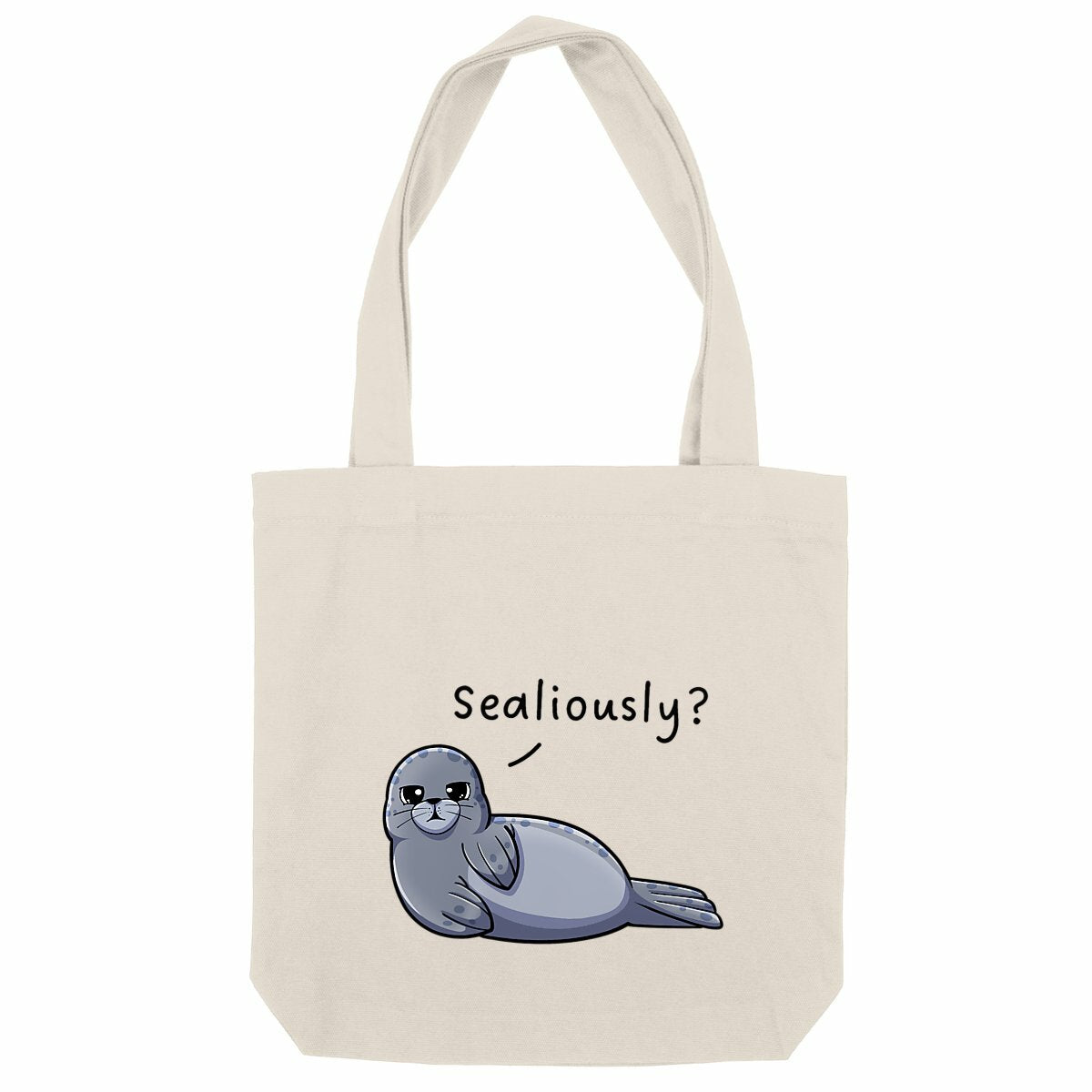 totebag coton phoque