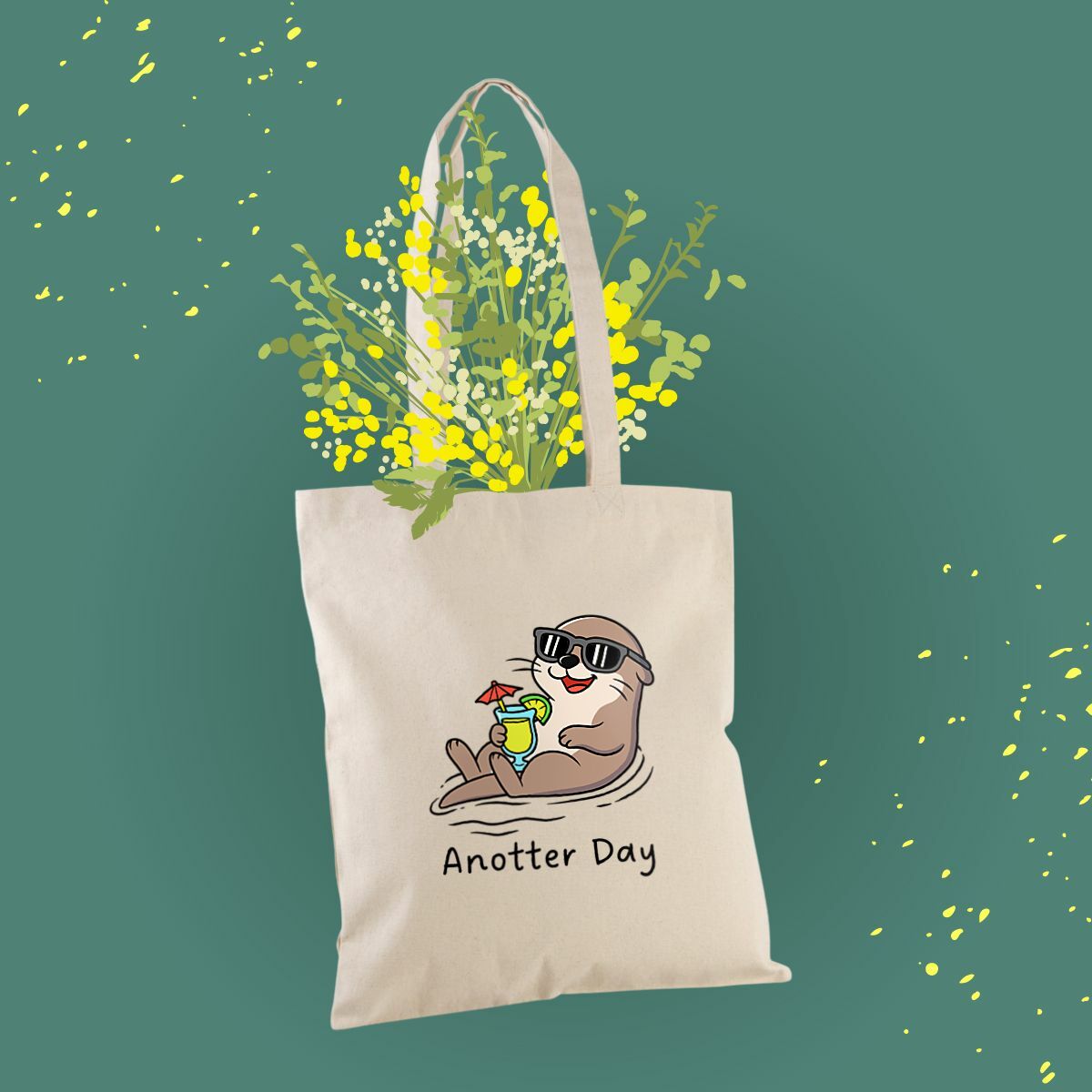 totebag coton loutre