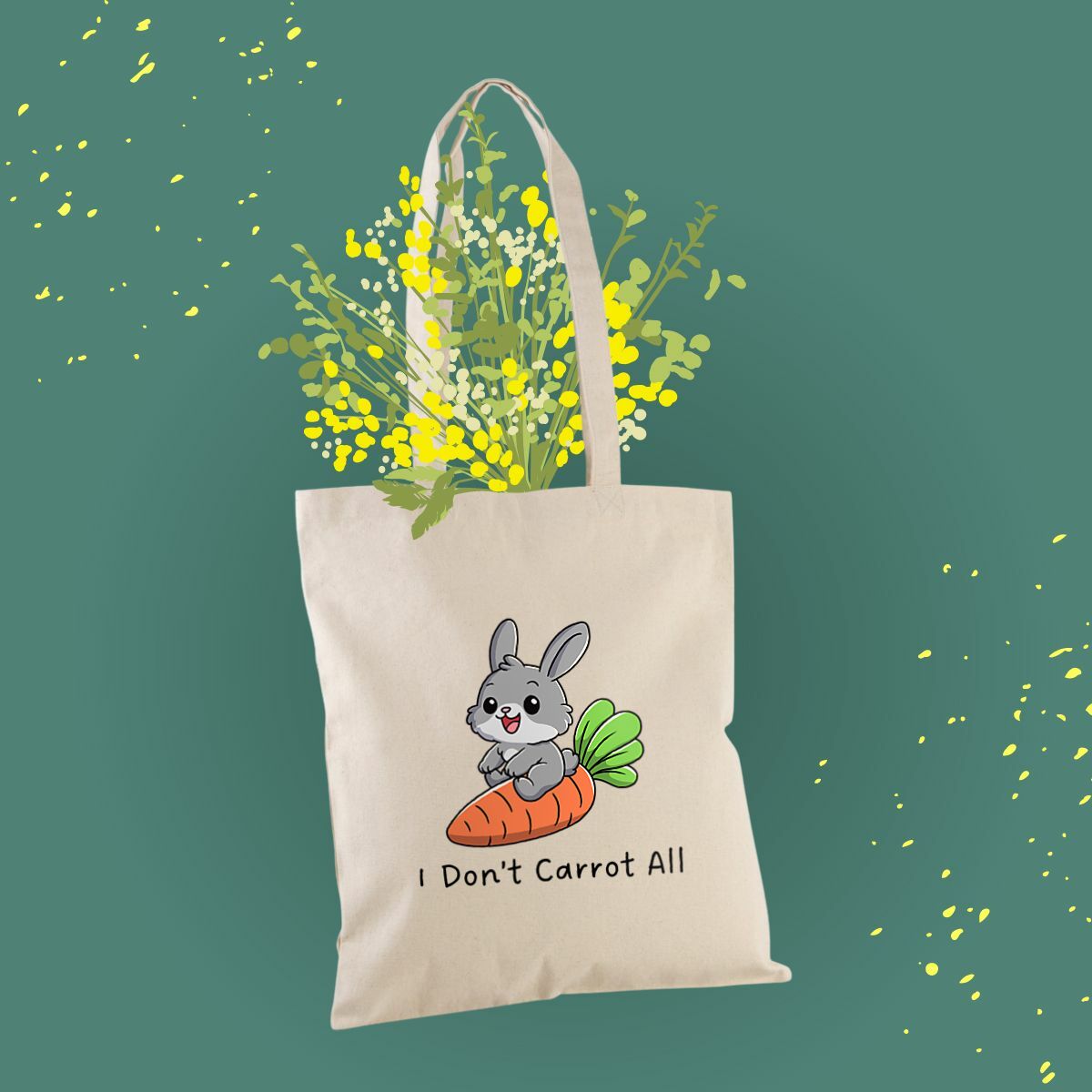 totebag coton lapin