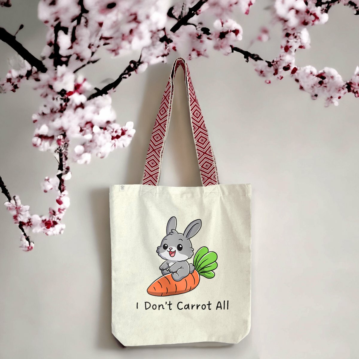 totebag éthnique lapin