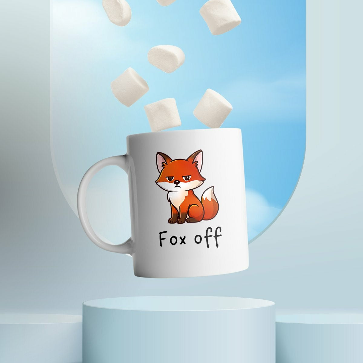 Mug céramique renard