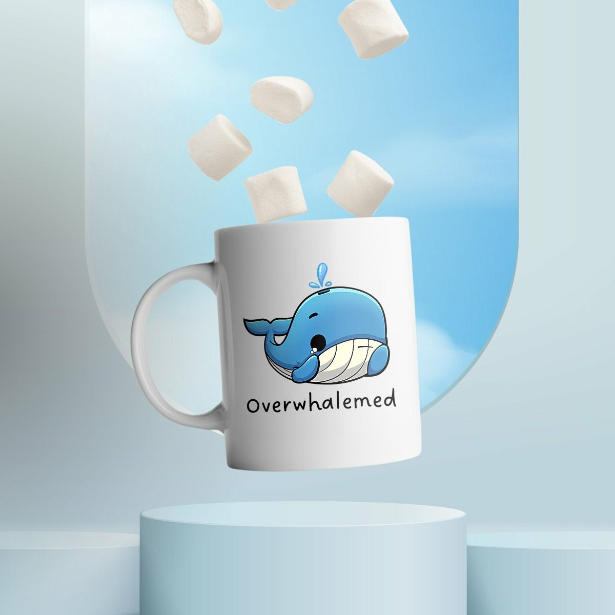 Mug céramique baleine